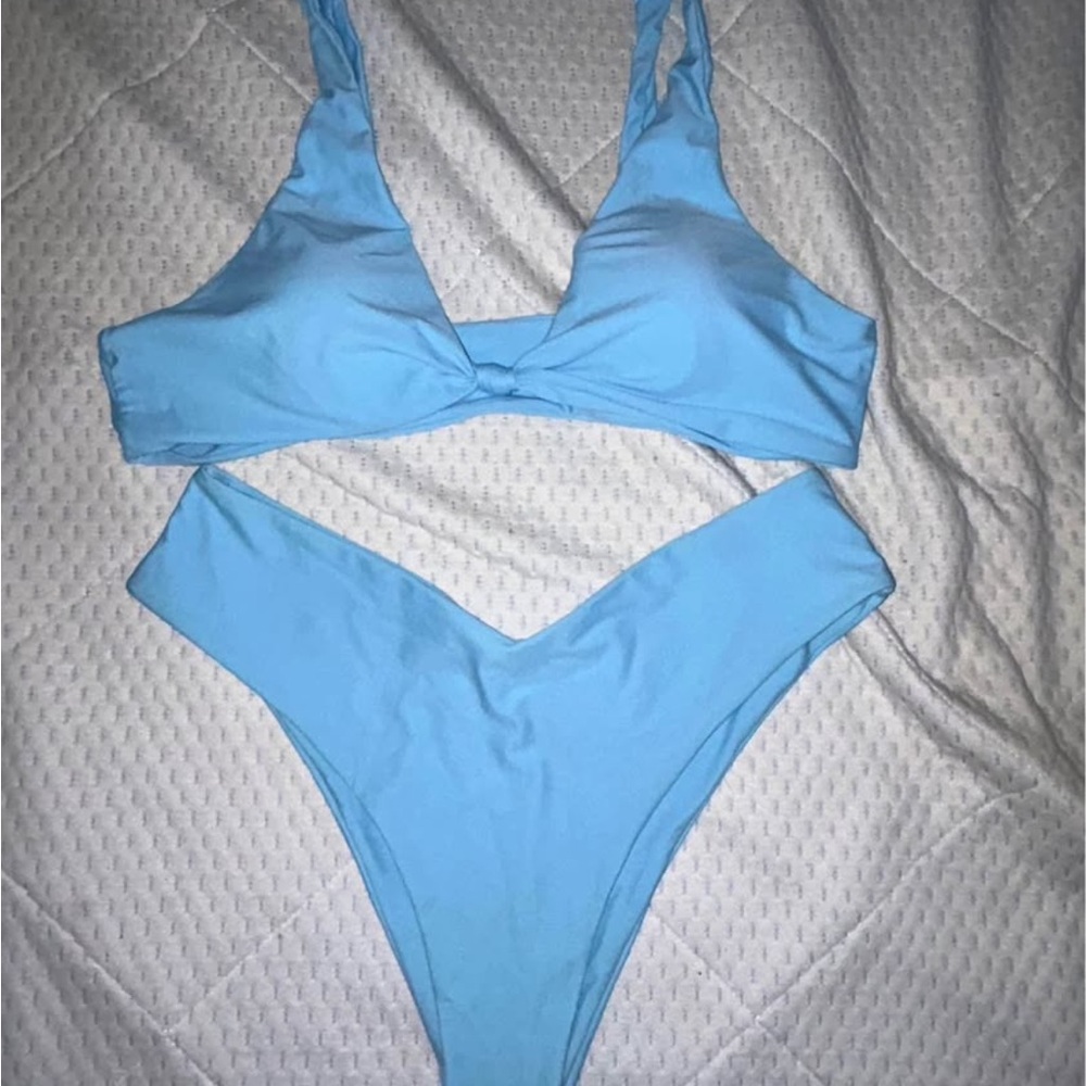 Light Blue Bikini Set